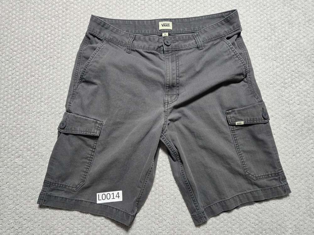 Vans Off The Wall Men's Charcoal Gray Cargo Shorts